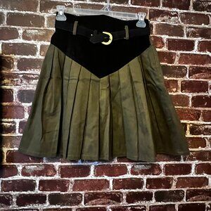 Vintage Taboo International Pleated Skirt